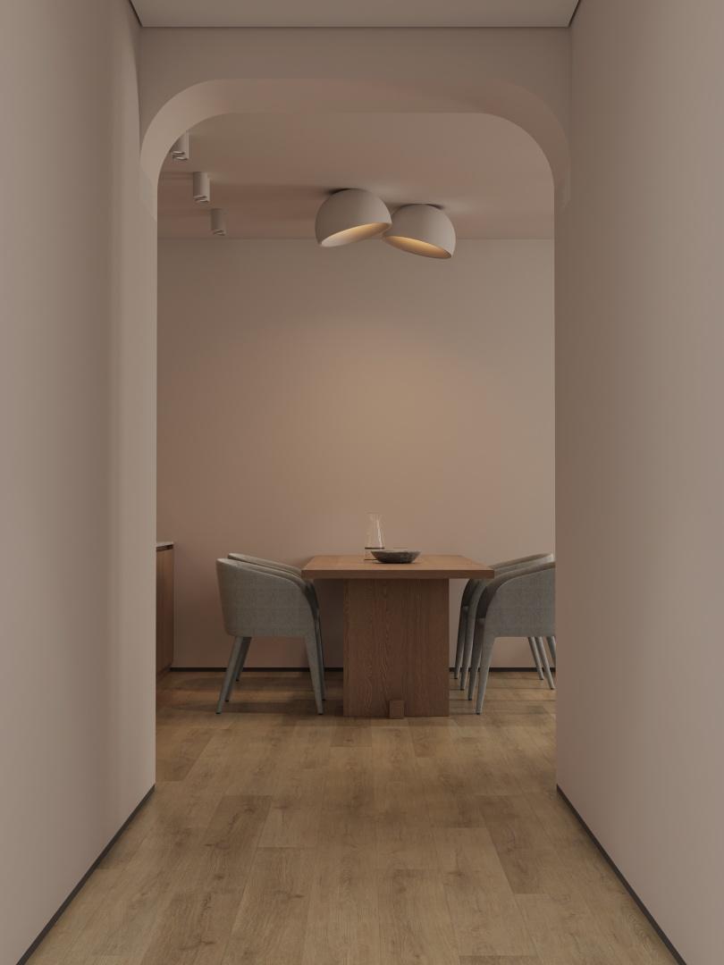 Кварцвиниловая плитка Alpine Floor клеевая Easy Line Дуб Рейсдал ЕСО 3-41 1219,2×184,15×3 фото в интерьере